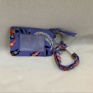 NWT Zip ID & Lanyard- Mural Garden​​